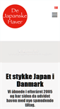 Mobile Screenshot of dejapanskehaver.dk