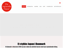 Tablet Screenshot of dejapanskehaver.dk